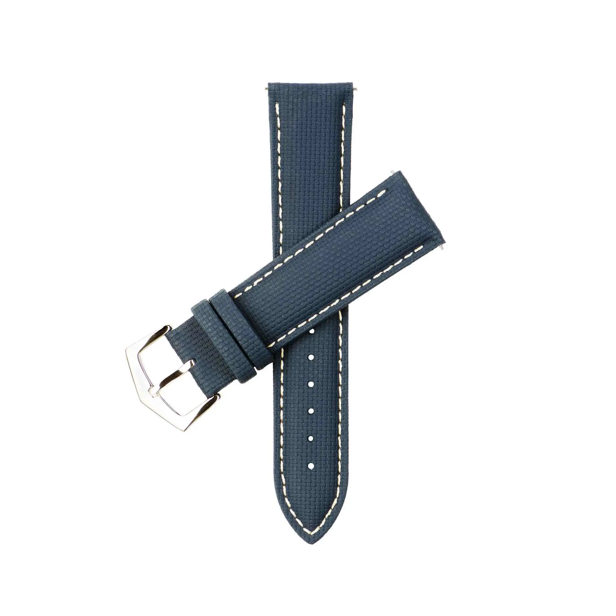 Apple Watch Band Dual Layer KFM Blue Leather - Image 5