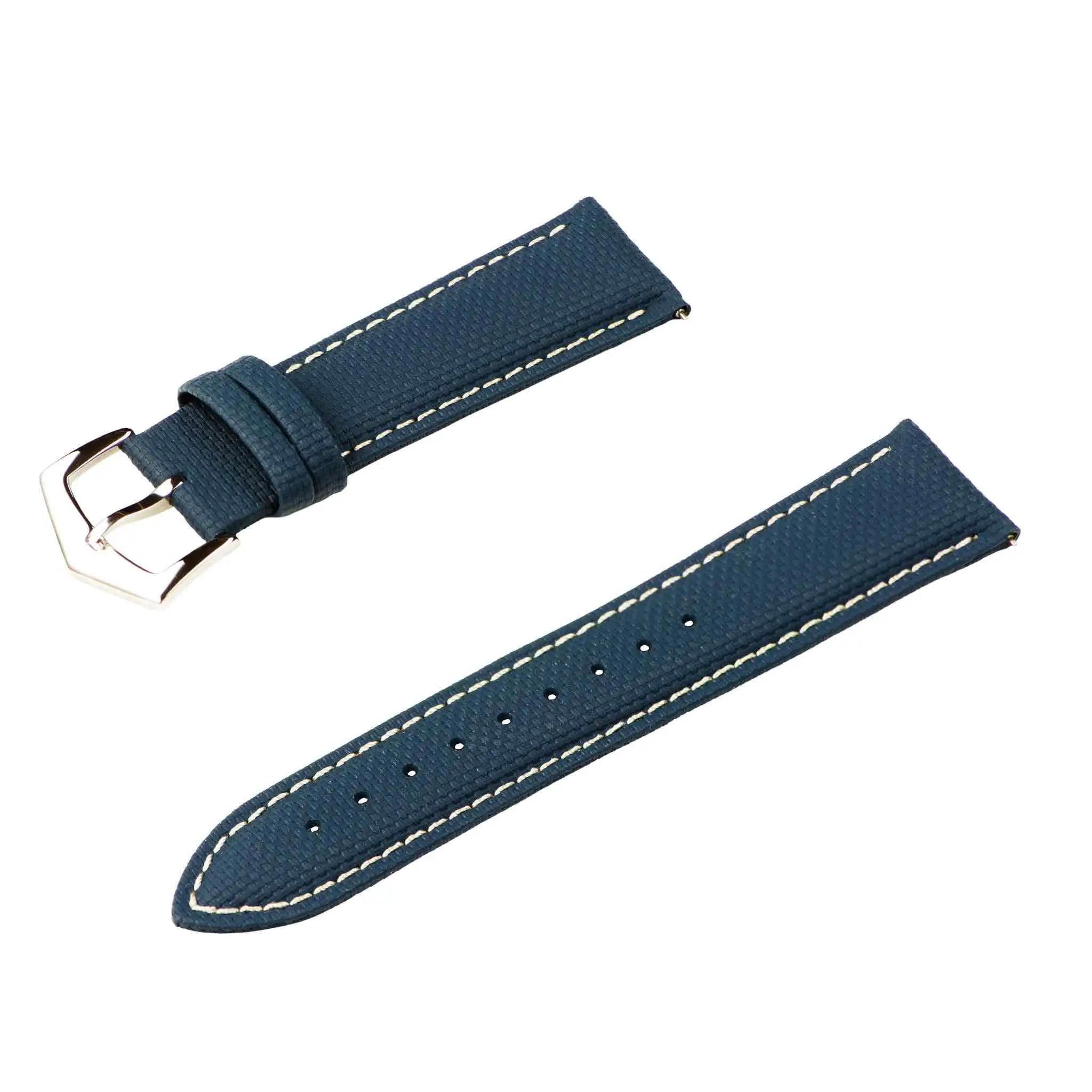 Apple Watch Band Dual Layer KFM Blue Leather - Image 7