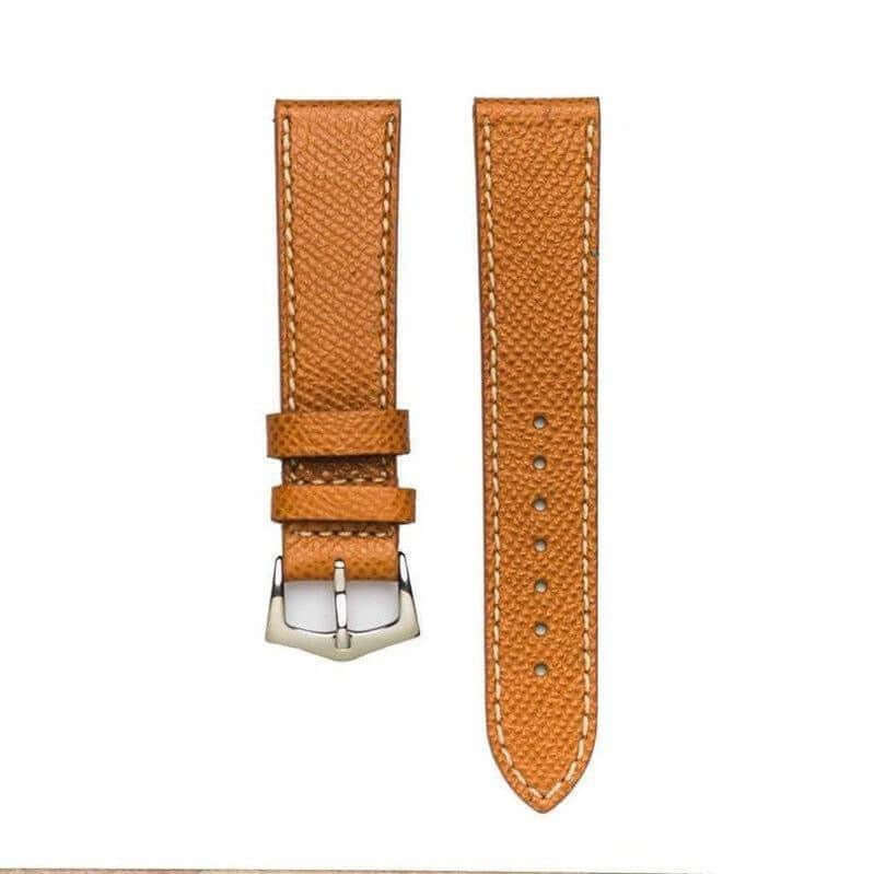 Cognac Epsom Leather Watch Strap - Image 3