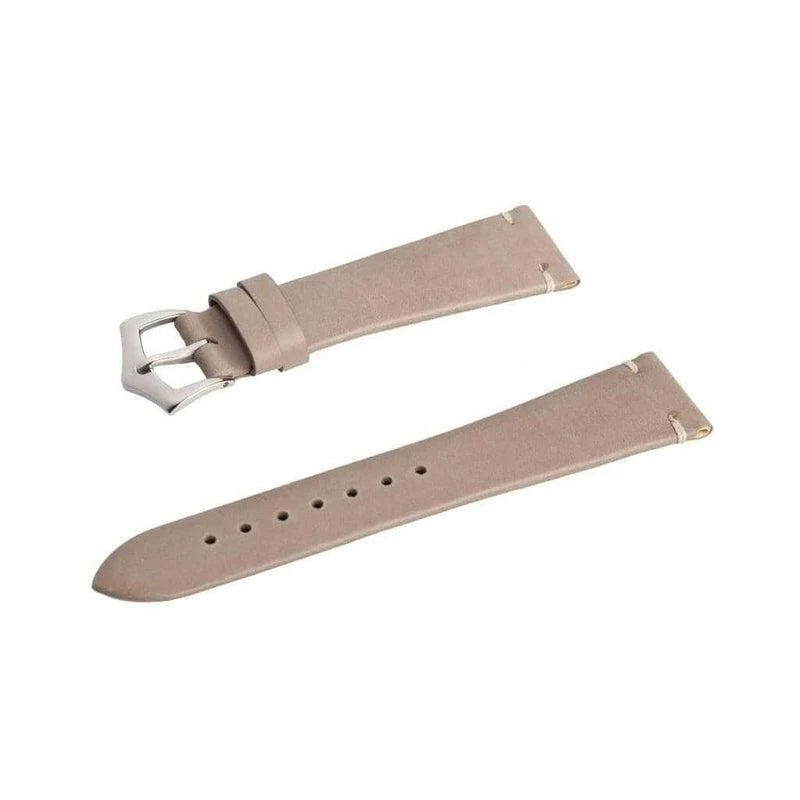 Apple Watch Leather Taupe Calfskin Vintage Strap - Image 8