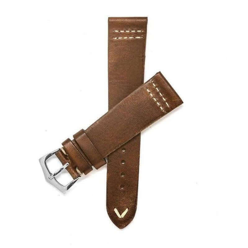 Apple Watch Premium Brown Vintage Leather Strap - Image 4