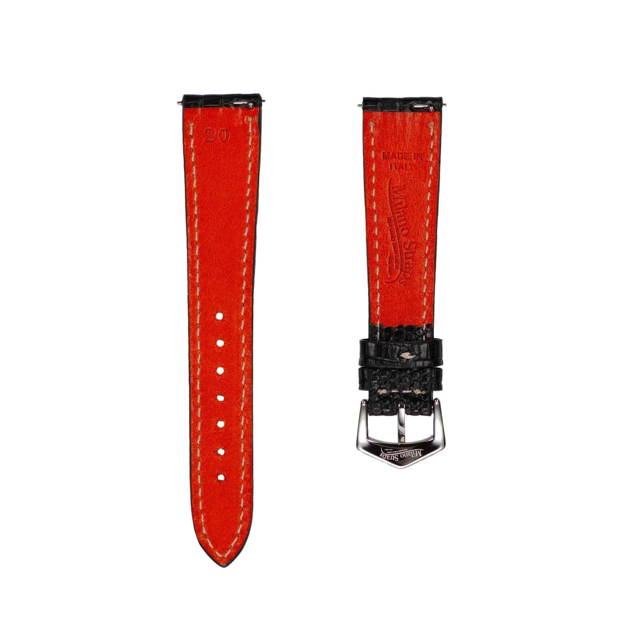 Black Lizard Watch Strap - Image 4