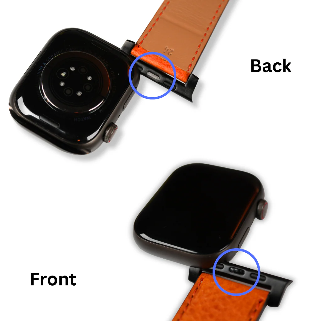 Classic Style Compatible Apple Watch Strap Connectors Adapter - One Pair - Image 20