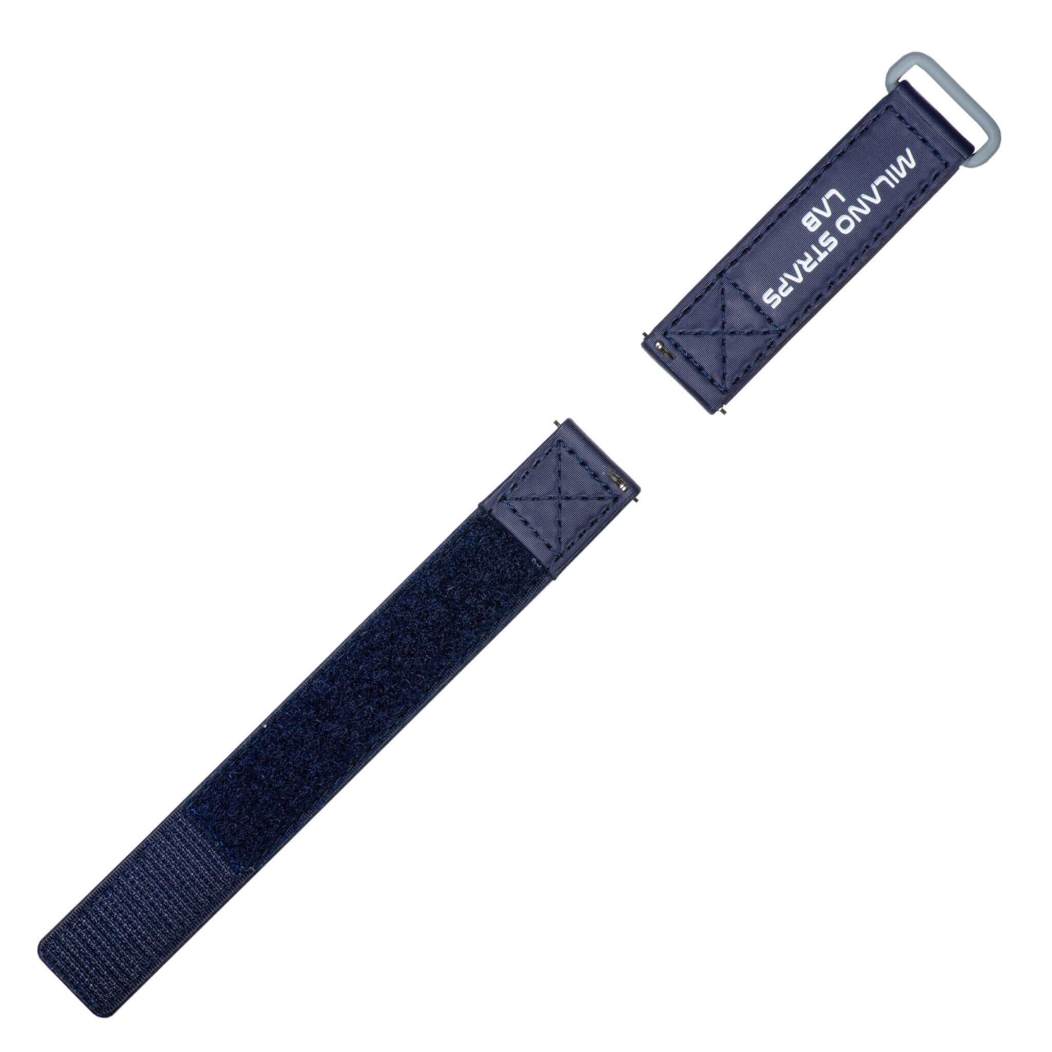 Blue Velcro Watch Band 20mm - Image 3