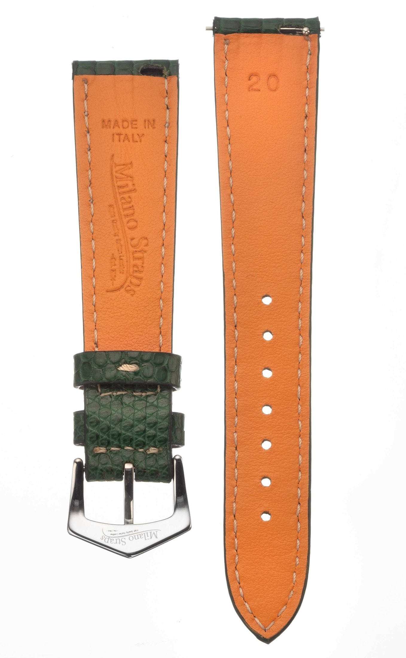 Green Lizard Watch Strap - Image 3