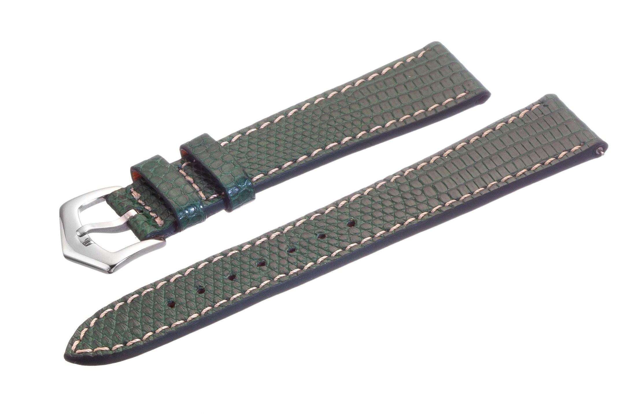 Green Lizard Watch Strap - Image 4