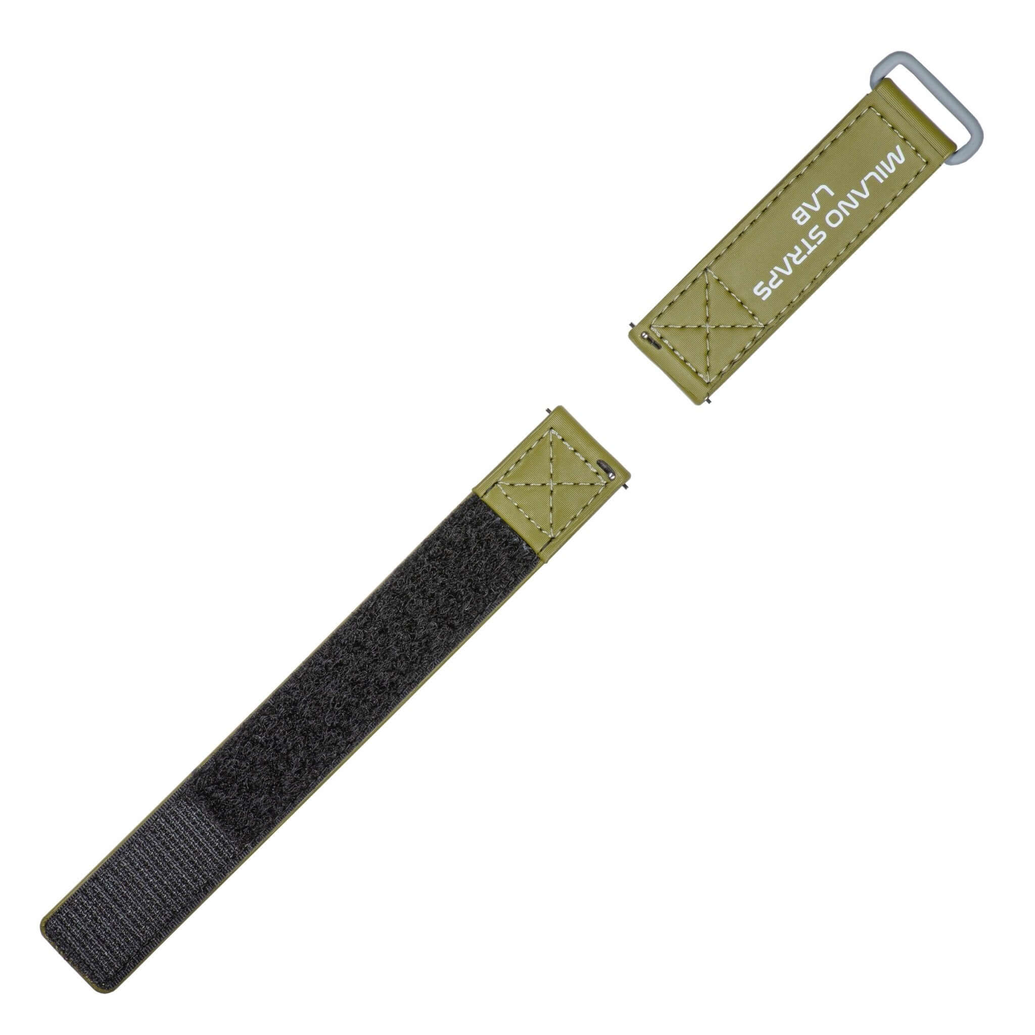 Green Velcro Watch Band 20mm - Image 3