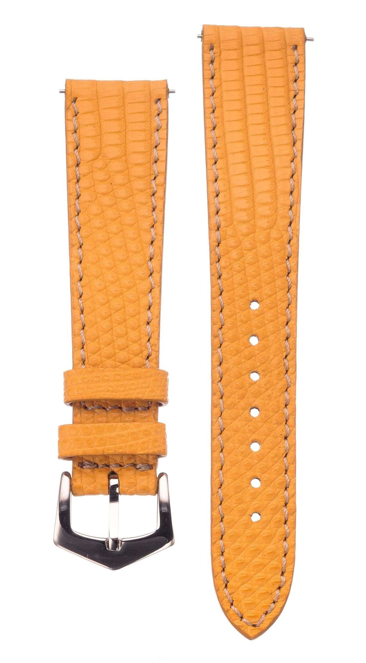 Yellow Lizard Watch Strap - Image 3